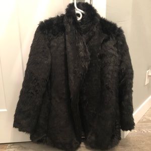 Charlotte russe faux fur coat